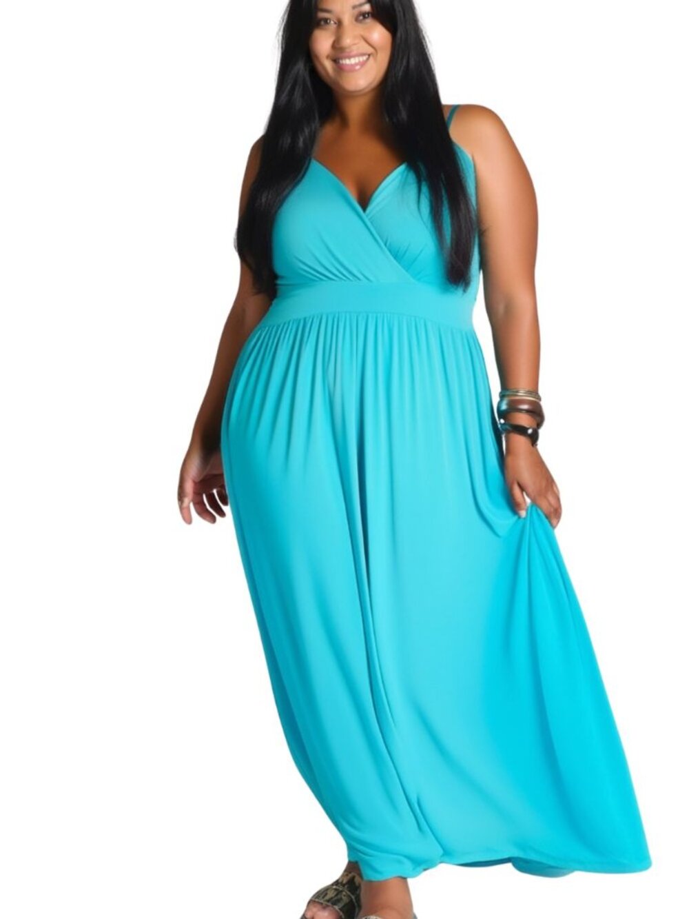 Plus Size Maxi Dress 1X